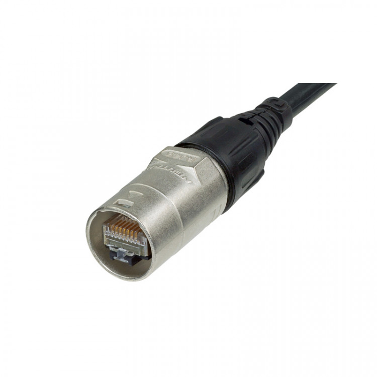 Neutrik NE8MC - кабельный разъем-корпус для RJ45E (EtherСon) с двумя вставками