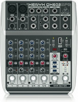 Behringer Xenyx QX602MP3 аналоговый микшерный пульт с ультранизким уровнем шума