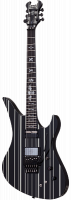 Schecter SYNYSTER CUSTOM-S BLK/SILVER электрогитара