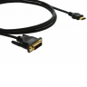 Кабель соединительный KRAMER C-HM/DM-3 HDMI-DVI вилка 0,9 м