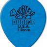 DUNLOP 413R1.0 Tortex Tear Drop набор медиаторов 1.0 мм 72 шт