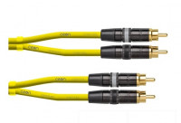 Аудио кабель Cordial CEON DJ RCA 1,5 Y