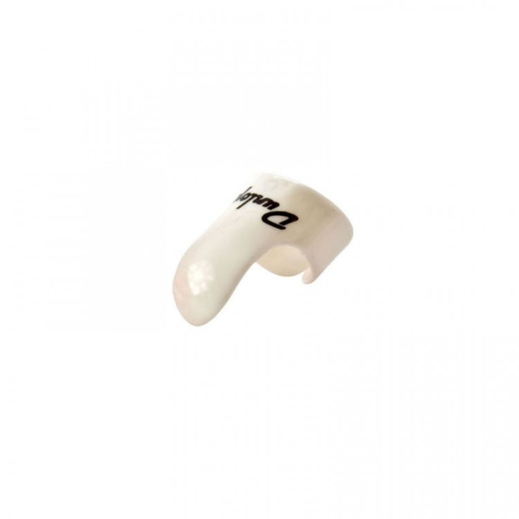 DUNLOP 9011R White Plastic Fingerpicks Medium упаковка медиаторов - когтей (12шт.)