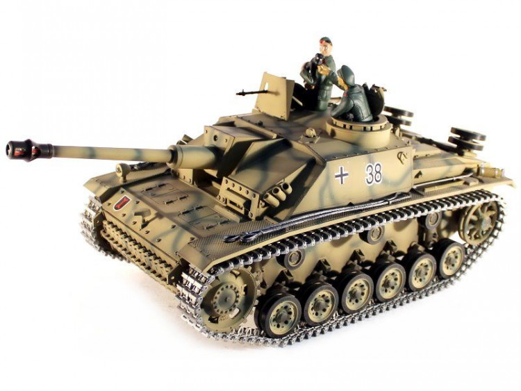 Р/У танк Taigen 1/16 SturmgeschutzIIIausf.gsd.kfz. (Германия) HC (для ИК танкового боя) 2.4G RTR