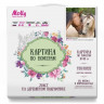Картина по номерам 30х30 Знакомство (20 цветов)