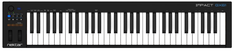 USB MIDI контроллер Nektar Impact GX61
