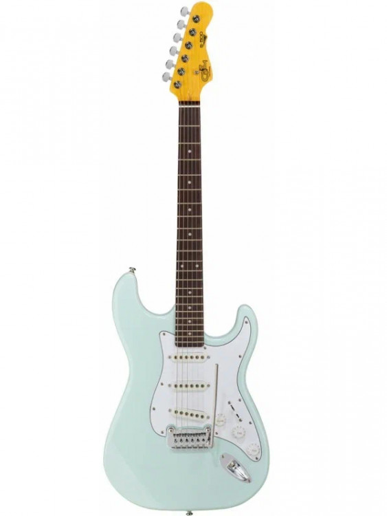Электрогитара G&L Tribute S-500 Sonic Blue RW Poplar