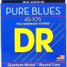 DR PB-45 (45-105) PURE BLUES струны для бас-гитары