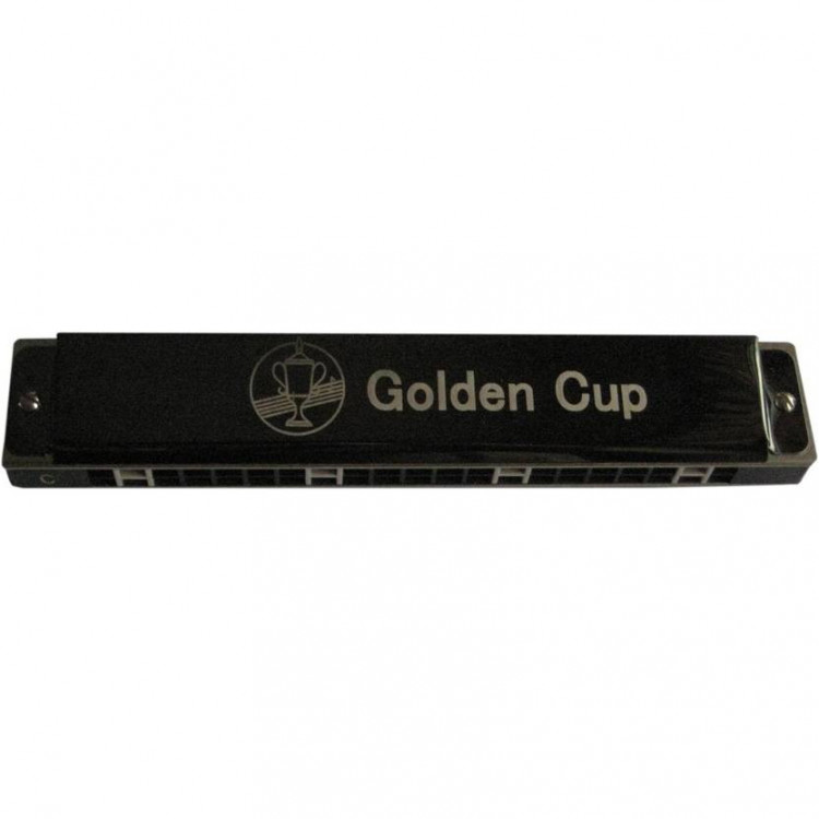 Губная гармошка тремоло GOLDEN CUP JH024-5B