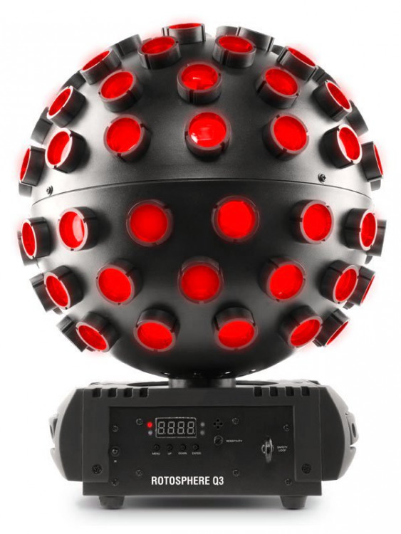 CHAUVET Rotosphere Q3 светодиодный эффект зеркального шара.