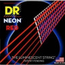 Струны для электрогитар люминесцентные DR NRE-11-50 NEON Red