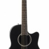 APPLAUSE AB24II-5 Balladeer Mid Cutaway Black электроакустическая гитара