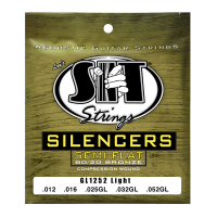 Струны для акустической гитары SIT GL1252 SILENCERS Light (12-16-25-32-42-52) легкого натяжения