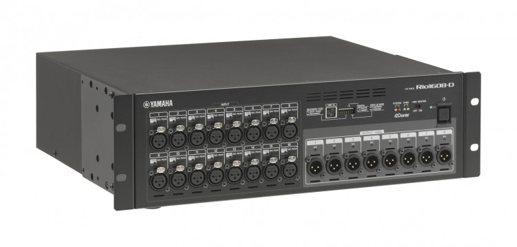 YAMAHA RIO1608-D цифровое устройство input/output, 16 входов/8 выходов, 2 выхода AES/EBU