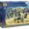 Сборные солдатики ZVEZDA Наполеоника: Русская пешая артиллерия, 1/72