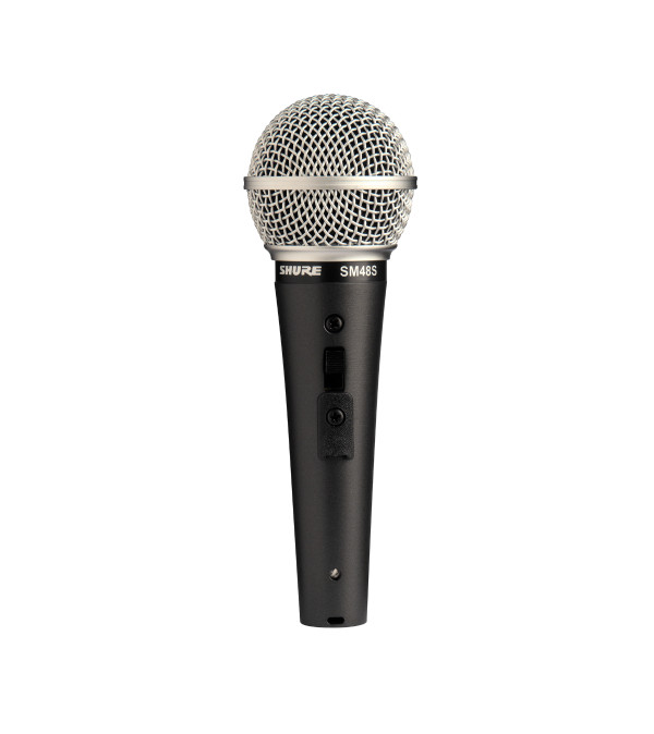 Вокальный динамический микрофон SHURE SM48S-LC кардиоидный