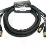 INVOTONE SNX83 аудио мультикорная система веерный хвост, 8 XLR MALE*8 XLR FEMALE, длина 3 метра