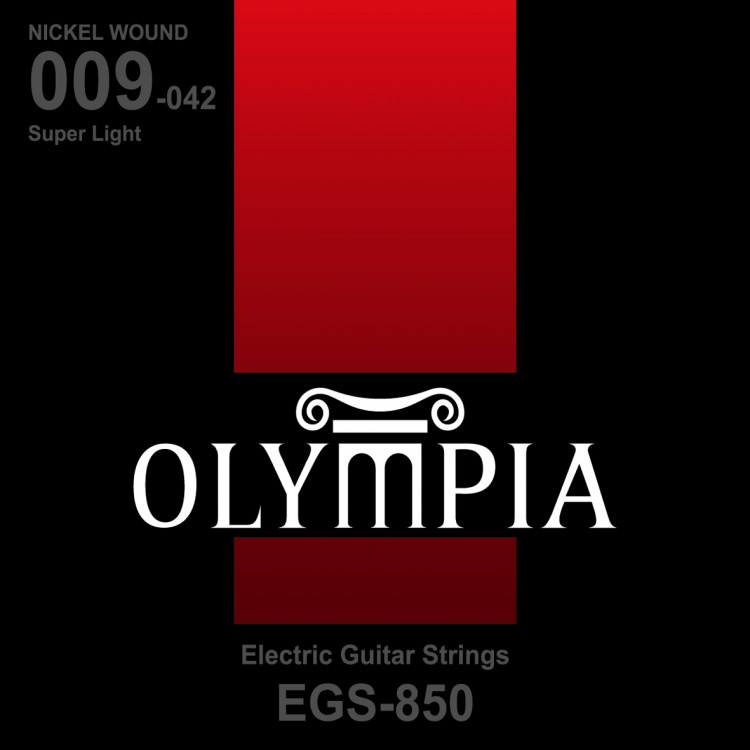 Olympia EGS850 струны для электрогитары