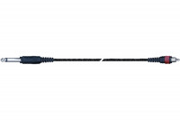 QUIK LOK AD15-3K компонентный кабель, 3 метра, разъёмы Mono Jack Male - RCA Male (1/4' MALE - RCA MALE)
