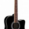 Martinez FAW-702CEQ TBK электроакустическая гитара