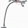 ROCKDALE LSIP13 держатель для iPad на gooseneck (дл 60 см), крепится к столу на струбцине