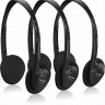 Комплект Behringer HO 66 из 3 закрытых полупрофессиональных наушников