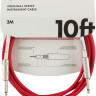 FENDER 10' OR INST CABLE FRD инструментальный кабель, красный, 10'