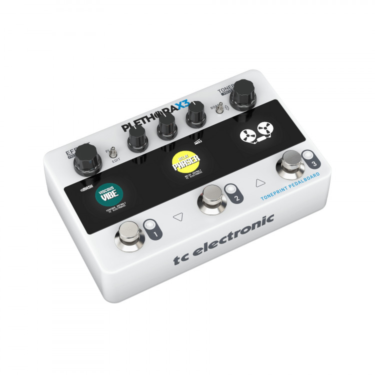 Гитарный процессор эффектов TC ELECTRONIC PLETHORA X3 127 бордов